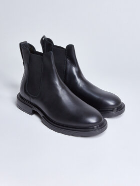 GARMENT PROJECT - Billy Chelsea - Black Leather