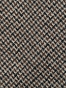 AN IVY - Brown Houndstooth Wool Ties