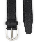 AN IVY - Black Pebblegrain Belt Belts