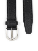 AN IVY - Black Pebblegrain Belt Belts AN IVY - Black Pebblegrain Belt Belts
