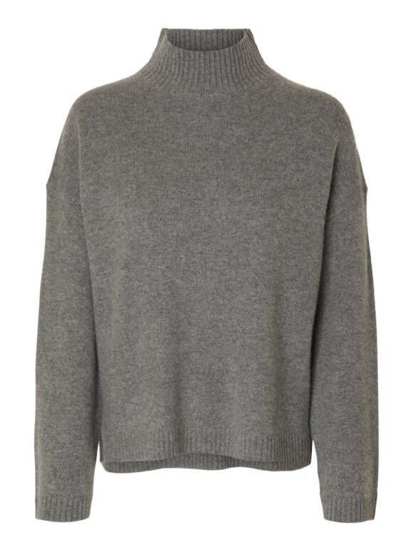 Selected Femme - SLF Cille LS Knit High Neck 