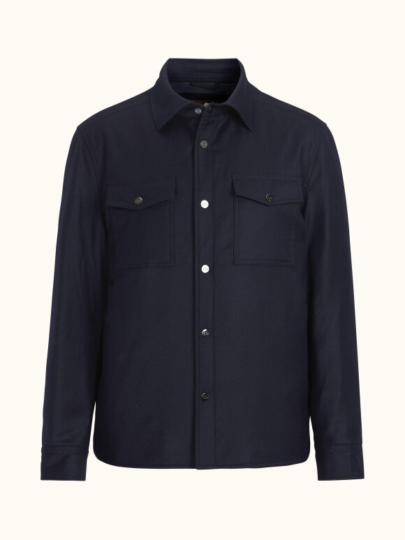 Oscar Jacobson - Flannel Shirt Jacket