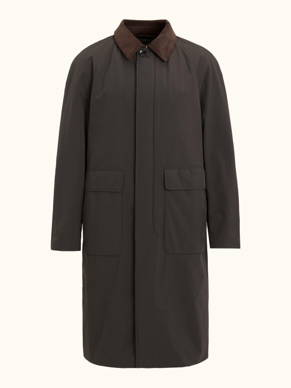 Oscar Jacobson - Padded Raglan Coat