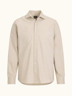 Oscar Jacobson - Reg Fit Cut Away Brushed Flann