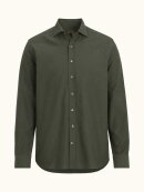 Oscar Jacobson - Reg Fit Cut Away Brushed Flann