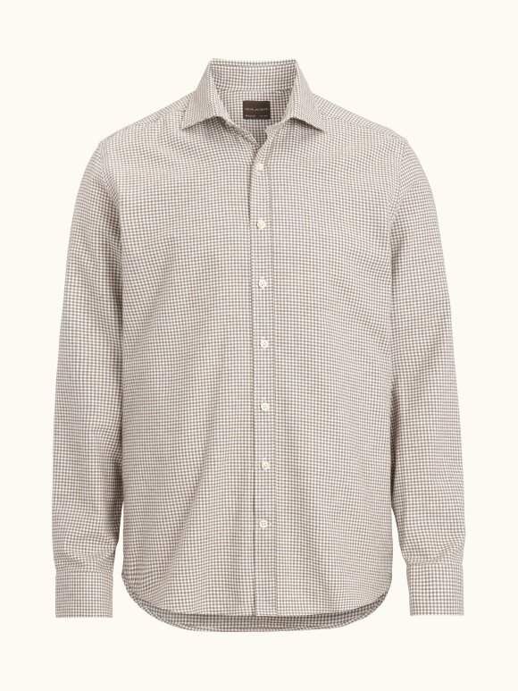 Oscar Jacobson - Reg Fit Cut Away Gingham