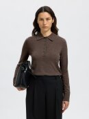 Selected Femme - SLFTHEA LS KNIT MERINO COLLAR