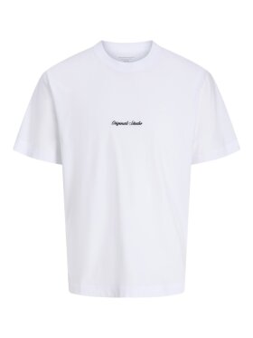 Jack & Jones - JORNORREBRO EMB TEE SS CN NOOS