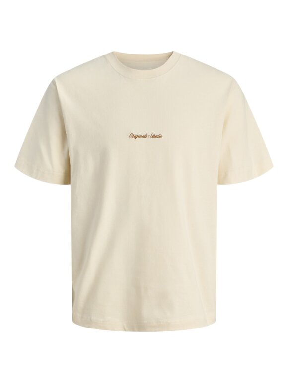 Jack & Jones - JORNORREBRO EMB TEE SS CN NOOS