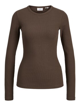 JJXX - JX Freya STR LS Rib Tee  JJXX - JX Freya STR LS Rib Tee