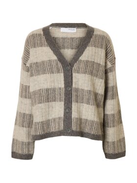 Selected Femme - SLF Alva Knit Stripe Cardigan Selected Femme - SLF Alva Knit Stripe Cardigan