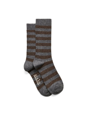 Aiayu - Striped Cashmere Socks 