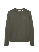 Les Deux - Garyb Patch Crewneck Knit