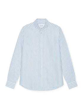 Les Deux - Konrad Striped  Oxford Shirt 