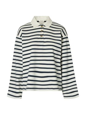 Selected Femme - SLF Wada LS Stripe Collar Top 