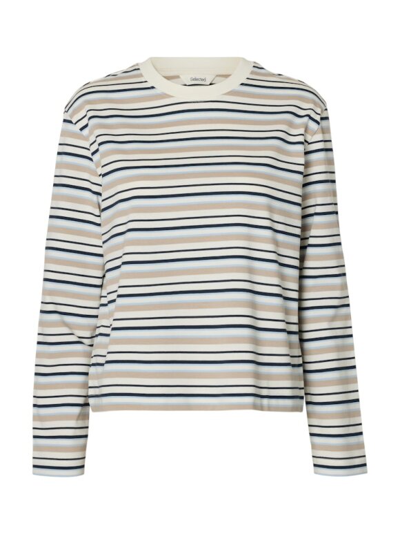 Selected Femme - SLF Essential LS Striped Boxy 