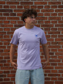 Wonderfestiwall - Lilla m. blomst T-shirts Wonderfestiwall - Lilla m. blomst T-shirts