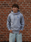 Wonderfestiwall - Grå Hoodie m. blomst Wonderfestiwall - Grå Hoodie m. blomst