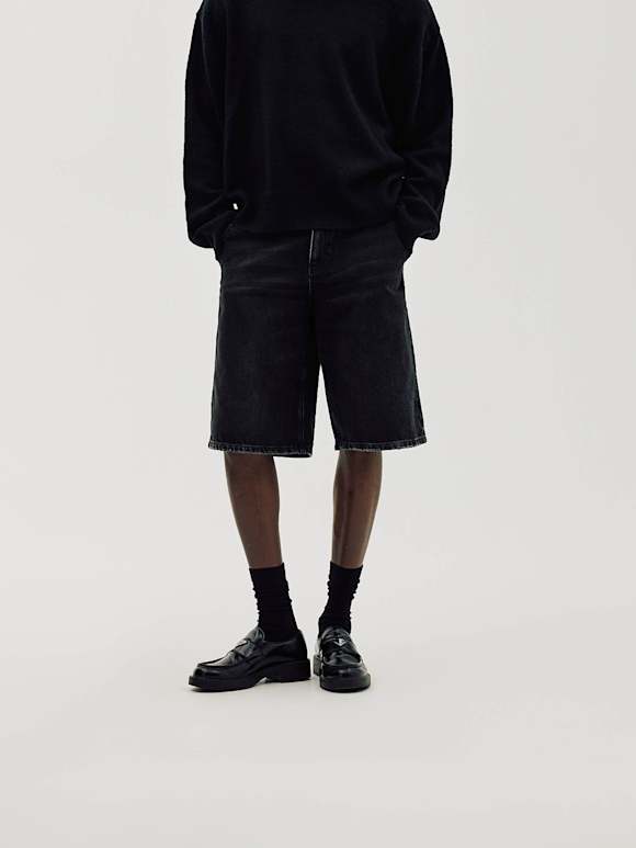 Bareen - STRAIGT Denim Shorts Bareen - STRAIGT Denim Shorts