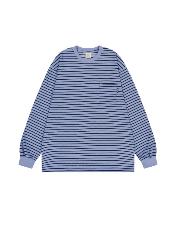 KAPPY - Pigment Stripe Long Sleeve KAPPY - Pigment Stripe Long Sleeve
