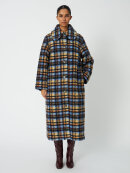 Stella Nova - Long Wool Checked Coat