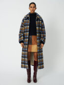Stella Nova - Long Wool Checked Coat