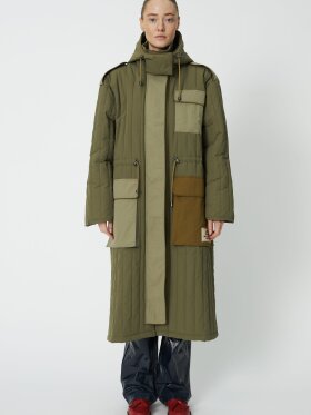 Stella Nova - Quilted Parka Coat