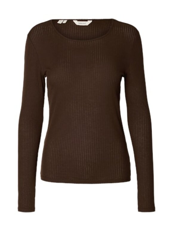 Selected Femme - SLWLINA LANO STRUCURE LS TOP Selected Femme - SLWLINA LANO STRUCURE LS TOP