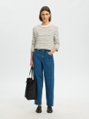 Selected Femme - SLWESSENTIAL LS STRIPED BOXY T Selected Femme - SLWESSENTIAL LS STRIPED BOXY T
