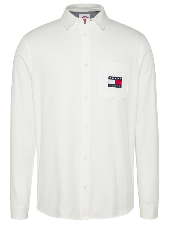 Tommy Hilfiger - TJM BADGE TENCEL TWILL SHIRT