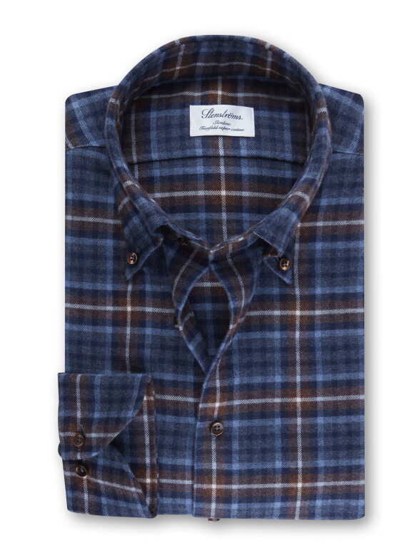 Stenstrøms - Flannel Shirt Check