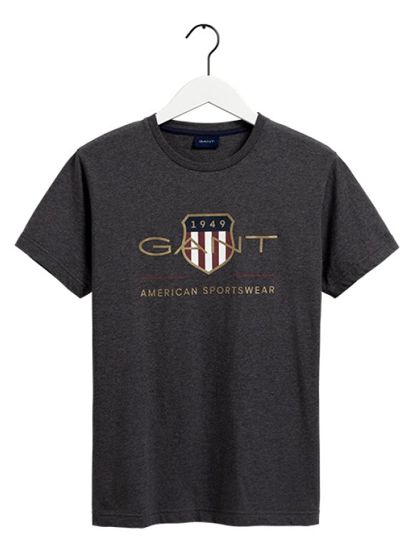 GANT - D2. ARCHIVE SHIELD SS T-SHIRT