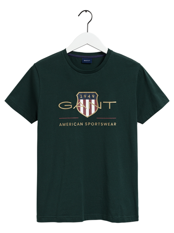 GANT - D2. ARCHIVE SHIELD SS T-SHIRT