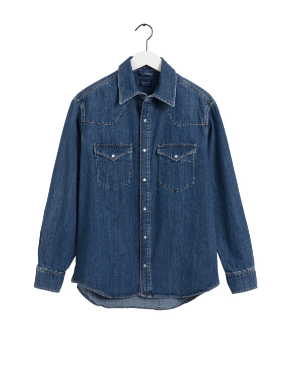 GANT - D2.REL DENIM WESTERN TOWN GANT - D2.REL DENIM WESTERN TOWN