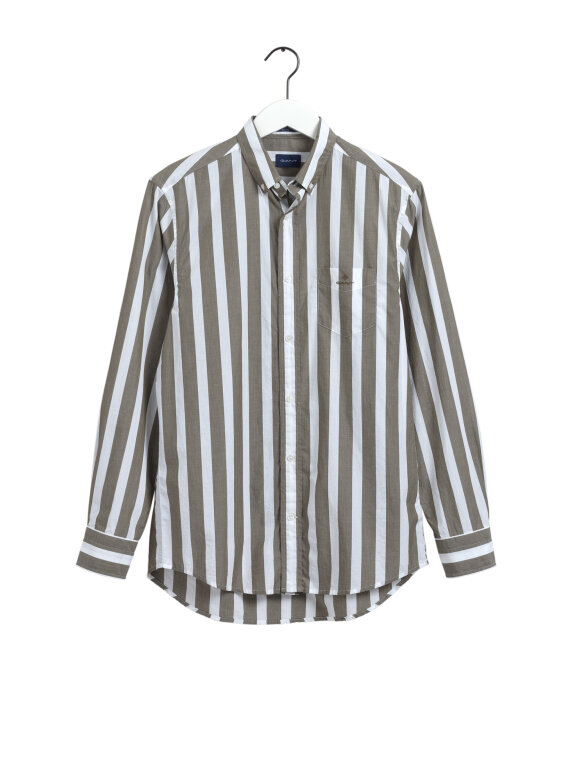 GANT - D2.REG WIDE POPLIN STRIPE BD