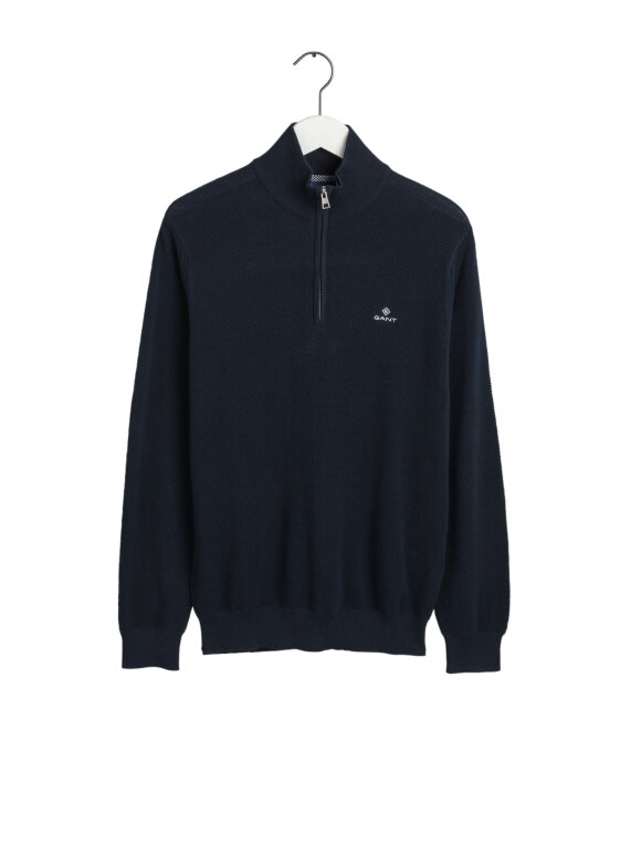 GANT - COTTON PIQUE HALF ZIP GANT - COTTON PIQUE HALF ZIP