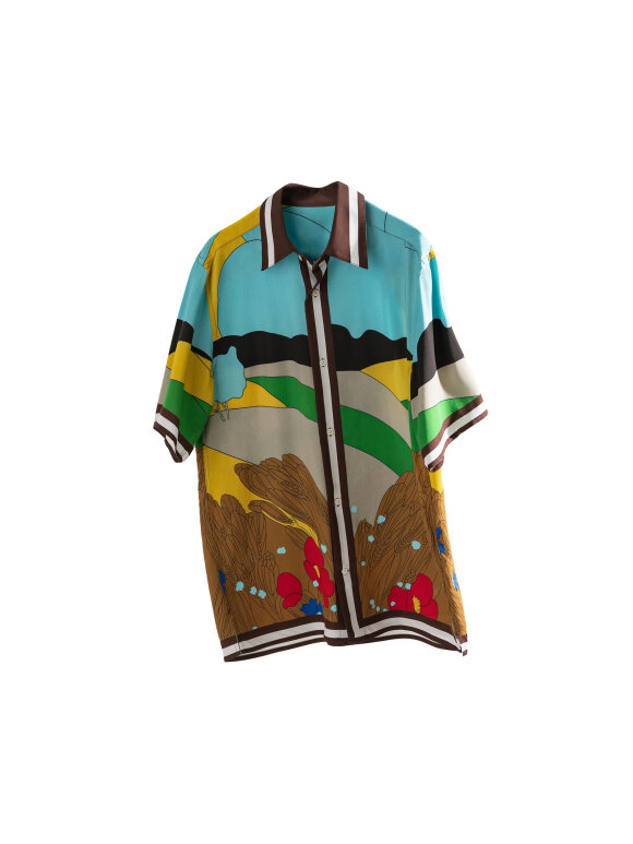 GANT - D1. LF.REL PRINTED SS SHIRT