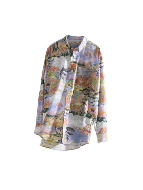 GANT - D1.LF.OS PRINTED SHIRT