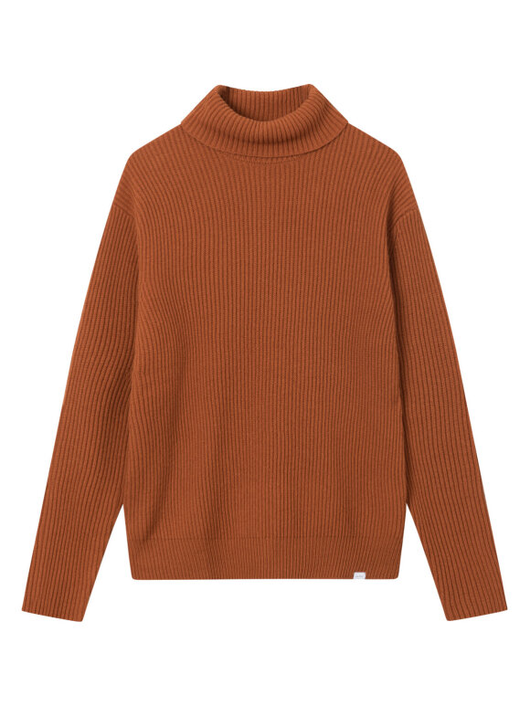 Les Deux - Eddie Wool Rib Rollneck Knit