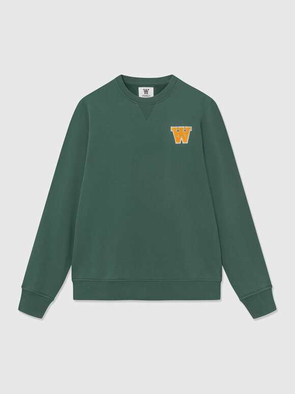 DOUBLE A BY W.W. - Tye AA patches sweatshirt