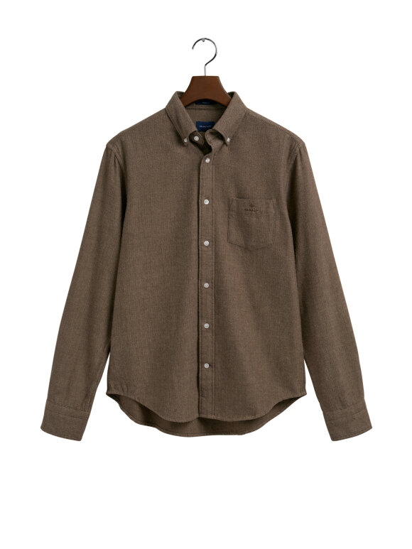 GANT - D1. REG UT HERRINGBONE SHIRT