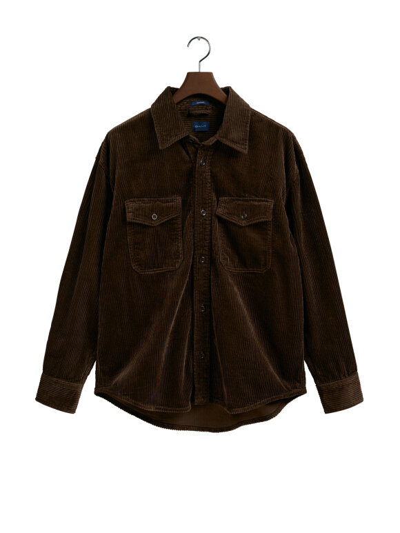 GANT - D2. CORD OVERSHIRT