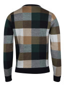 Stenstrøms - Jaquard Knit Checked Crew