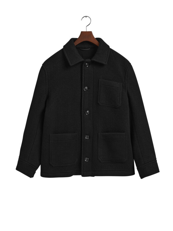 GANT - D2. SHORT WOOL JACKET