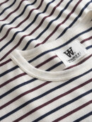 DOUBLE A BY W.W. - Mel Stripe Typo LS