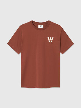 Wood Wood - Ace Chest Print T-shirt