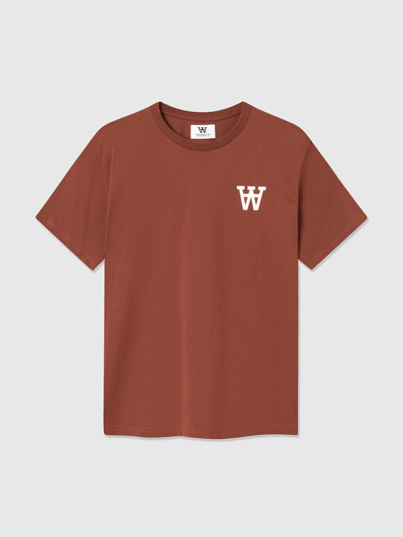 Wood Wood - Ace Chest Print T-shirt