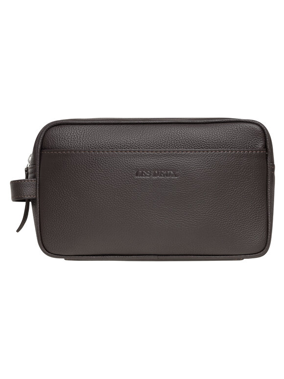 Les Deux - Leather Wash Bag