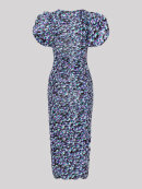 Rotate - Coated Jersey Puffy Dress