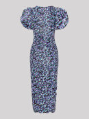 Rotate - Coated Jersey Puffy Dress